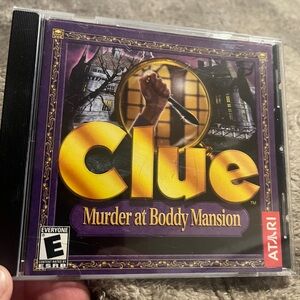Clue Murder At Boddy Mansion PC CD-ROM Atari Game For Windows 95/98